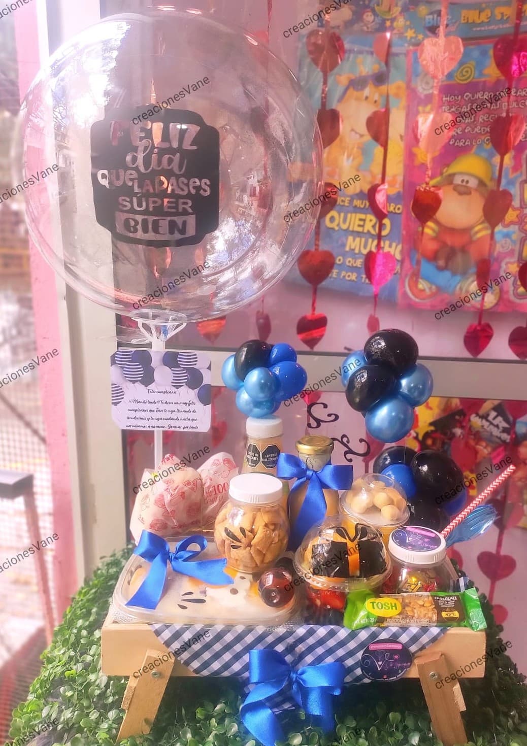 Azul Infinito: Sorpresa Caballero en Medellín - Creaciones Vane