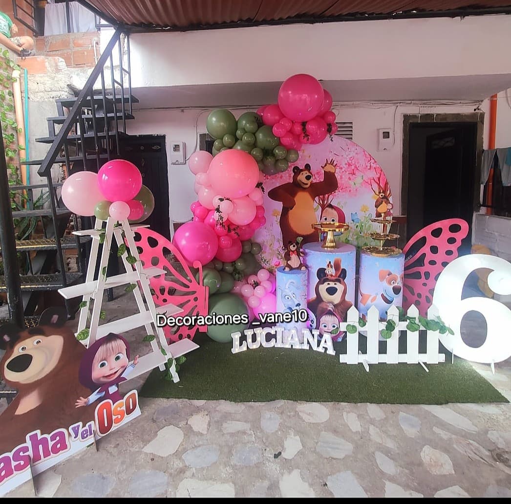 Bosque Mágico Masha y el Oso - Medellín en Medellín - Creaciones Vane
