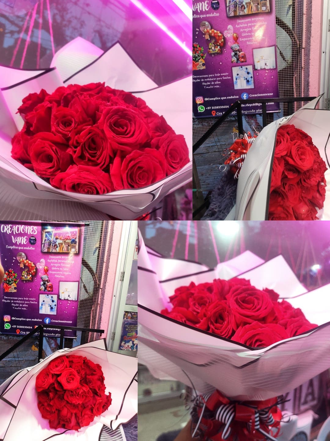 Pasión Clásica: Ramillete de 24 Rosas en Medellín - Creaciones Vane