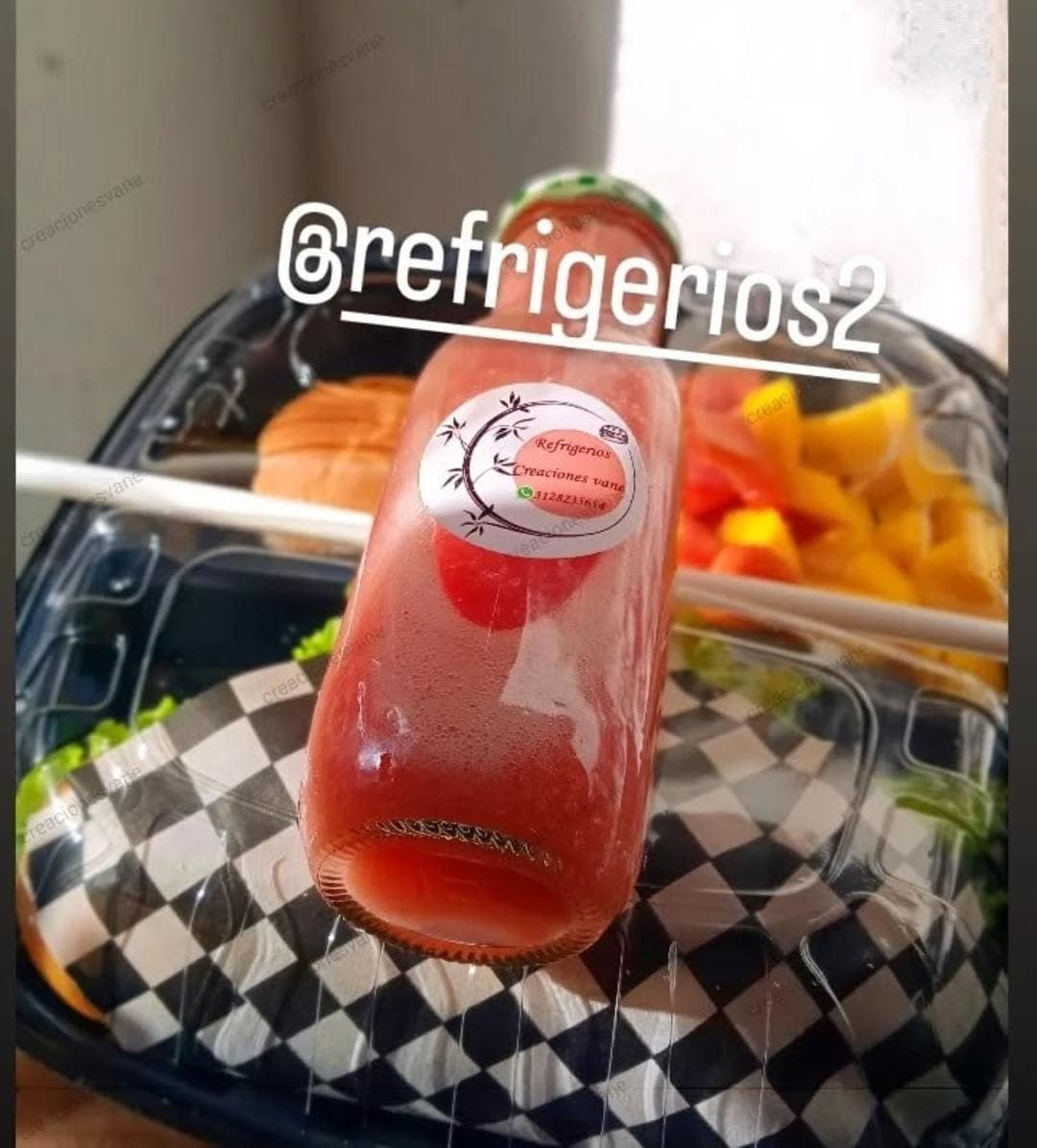 Refrigerio Vitalidad: Fruta & Néctar Natural en Medellín - Creaciones Vane